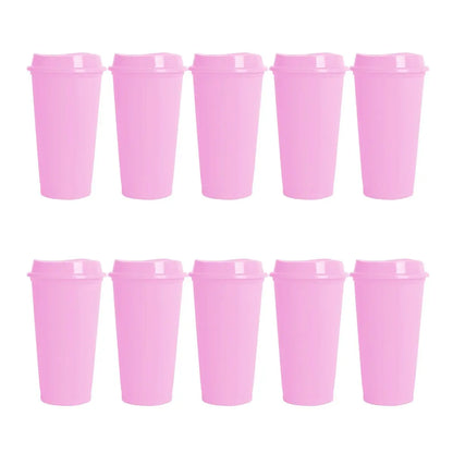 10PZS VASO CAFETERO SIRENA ROSA PASTEL FOR PROMOTIONAL - For Promotional
