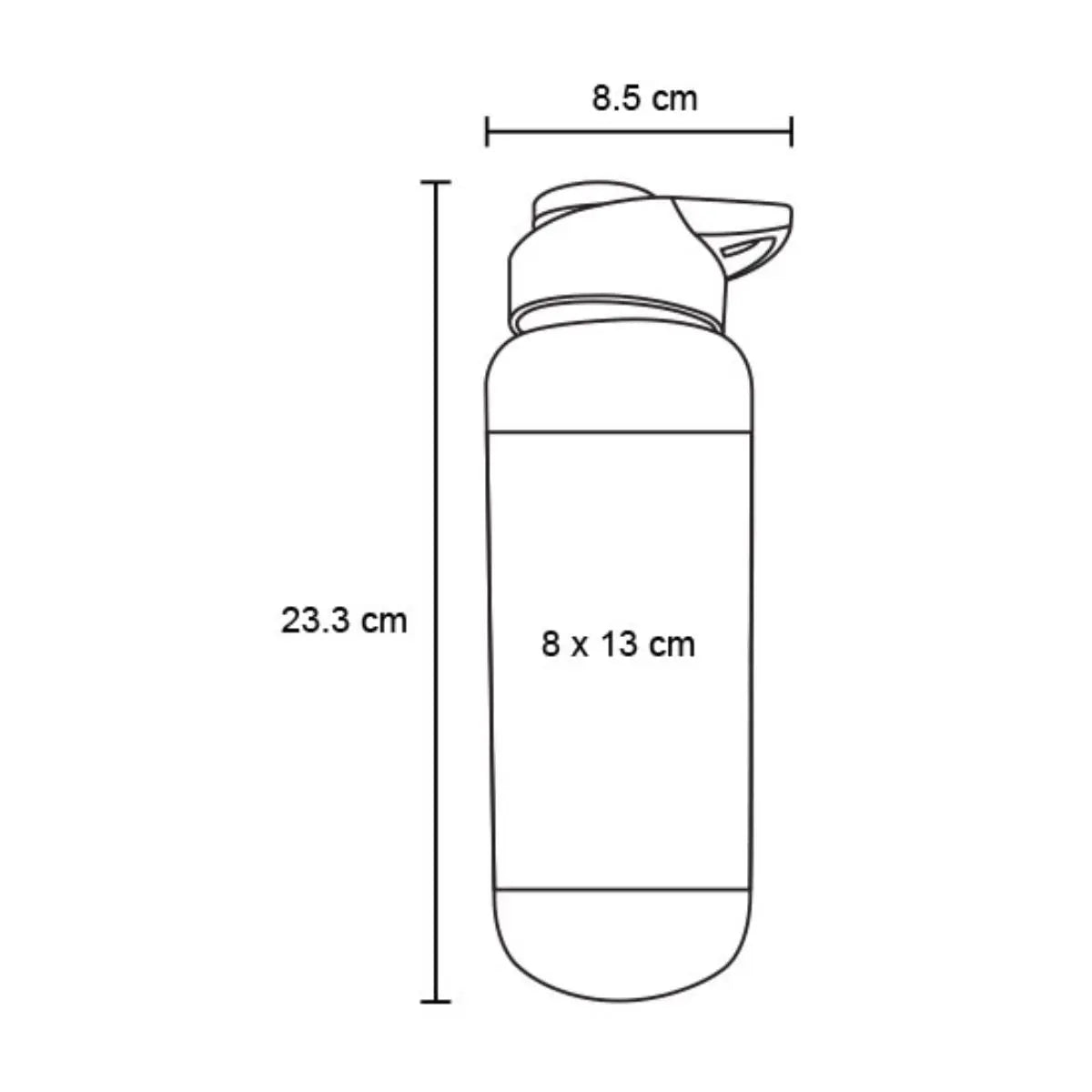 10pzs Cilindro Plastico Pai Tapa Enroscable 1000 ml Naranja For Promotional - For Promotional