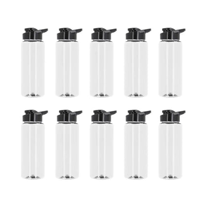 10pzs Cilindro Plastico Pai Tapa Enroscable 1000 ml Transparente For Promotional - For Promotional