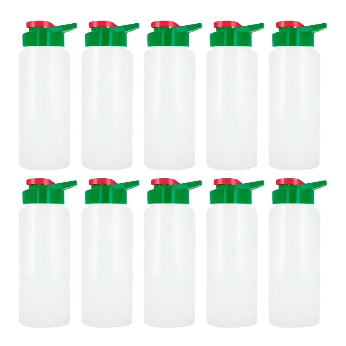 10pzs Cilindro Plastico Tricolor For Promotional Tapa Enroscable - For Promotional