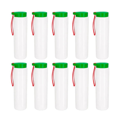 10pzs Cilindro Plastico Tricolor For Promotional Tapa Enroscable 1LT - For Promotional - detalle