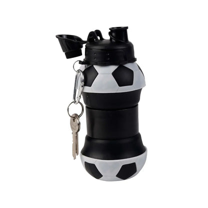 Cilindro Silicon Plegable For Promotional 520 ml Forma Balon Futbol - For Promotional - vista lateral