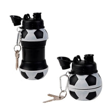 Cilindro Silicon Plegable For Promotional 520 ml Forma Balon Futbol - For Promotional