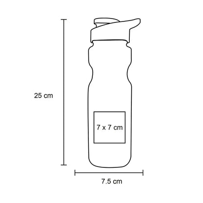 10pzs Cilindro Plastico Tricolor For Promotional 850 ml - For Promotional
