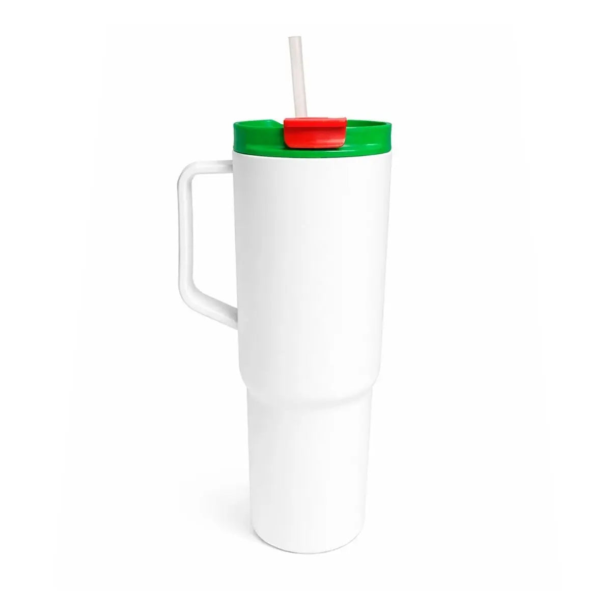 Vaso Plastico c/ Asa For Promotional Tapa Boquilla Popote - For Promotional - vista lateral