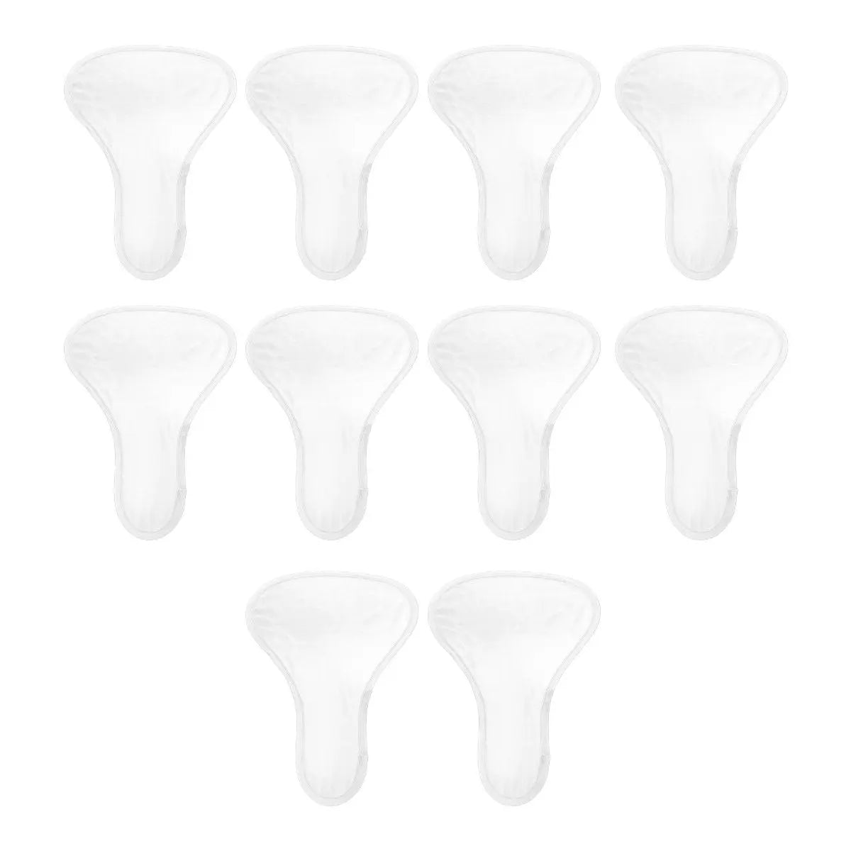 10pzs Abanico Plegable c/ Funda For Promotional Blanco - For Promotional - detalle