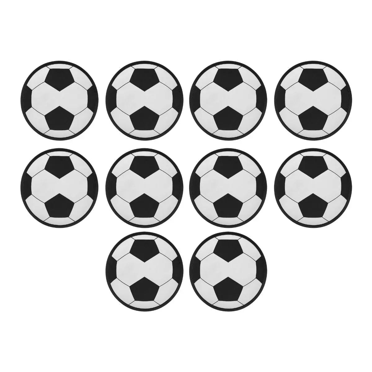 10pzs Frisbee Plegable For Promotional Impresion Balon Futbol - For Promotional - vista lateral
