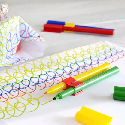 Plumones Faber Castell Estuche Camión 33 Pz - Faber Castell - uso