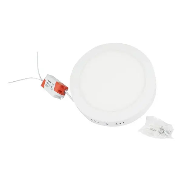 Lámpara circular 1290 sobreponer 12W luz fría Sanelec - Sanelec