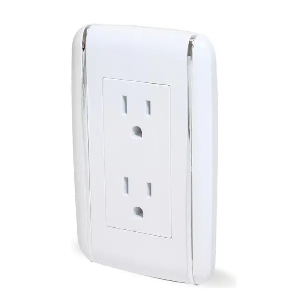 Placa Vicenza contacto doble Saneles 4455 - Sanelec - detalle