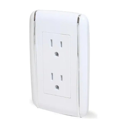 Placa Vicenza contacto doble Saneles 4455 - Sanelec - detalle