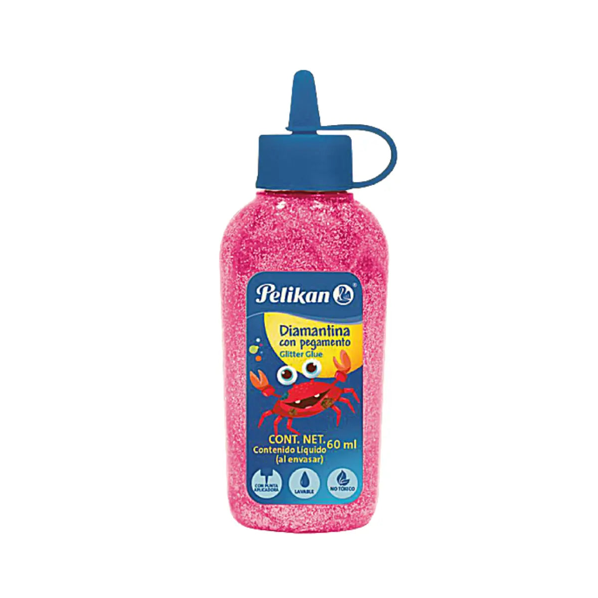 Pegamento Diamantina 60ml Pelikan Elegir Color Fucsia - Pelikan