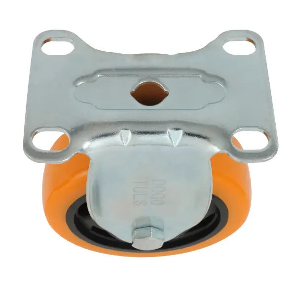 RODAJA PVC NARANJA FIJA 4" - Dogotuls - empaque