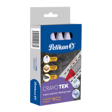 Crayones de Cera Pelikan Industrial Multiusos 10 Piezas Elegir Color Blanco - Pelikan