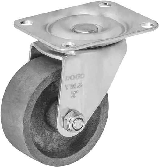 Rodaja Fierro Giratoria Placa 2´´ Dogotuls Resistente - Dogotuls