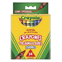 24 Crayones Triangulares Colores Marca Crayola - Crayola - empaque