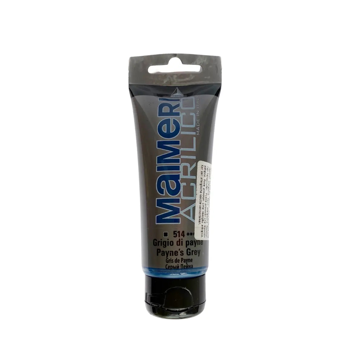 Pintura Acrílica En Tubo Maimeri Acabado Semi-mate 75ml Elige Color Gris de Payne - maimeri