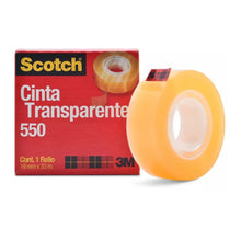 Cinta Adhesiva Transparente Scotch 550 19mm X 33m - 3M - detalle