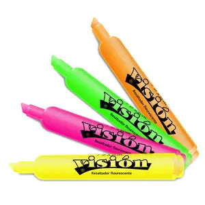 Marcatextos Marcador Azor Fluorescente Lavable Vision 12 Piezas Naranja - Azor