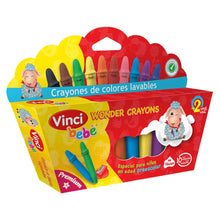Crayones Lavables Vinci Bebé Trazo Suave 10 Piezas - Vinci