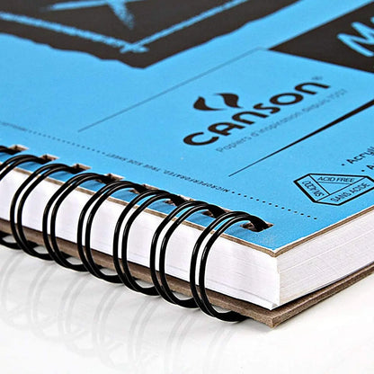 Block Sketchbook Dibujo Canson Xl Mix Media Cuaderno 18 X 25 - Canson - vista lateral