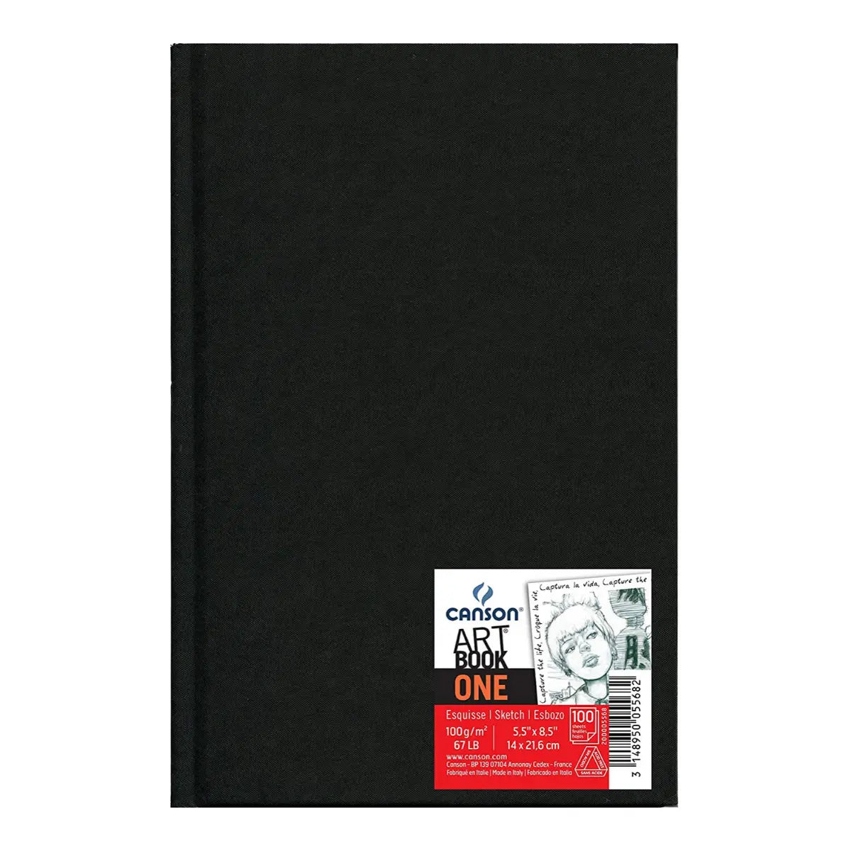 Cuaderno Canson Dibujo Art Book One Sketch 14 X 21.6 Cm 98 Hojas - Canson - detalle