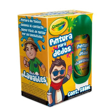 4 Pinturas para Dedos Marca Crayola - Crayola - vista lateral