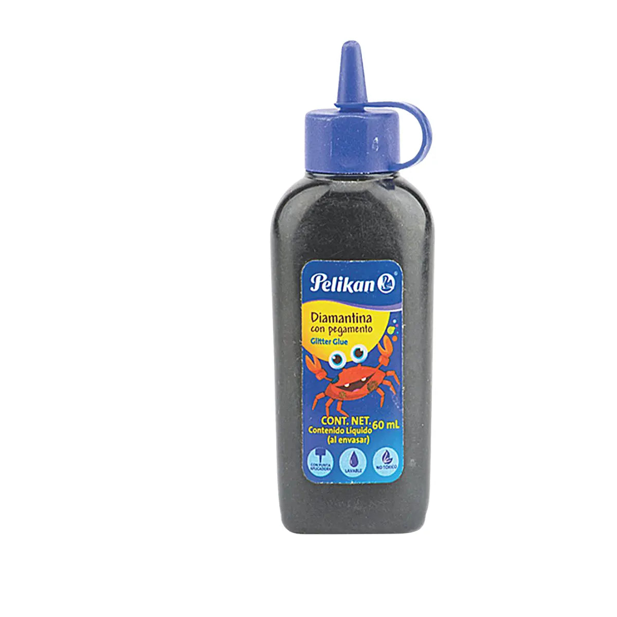 Pegamento Diamantina 60ml Pelikan Elegir Color Negro - Pelikan