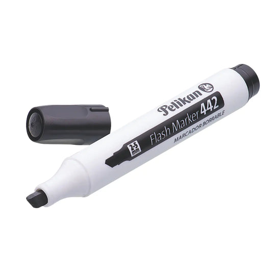 Marcadores para Pizarrón Flash Marker 442 Pelikan 10 Piezas Elegir Color Negro - Pelikan