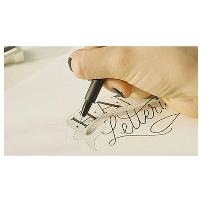 Rotuladores Negro/Rojo Faber Castell Profesionales 4 Pz - Faber Castell - vista lateral