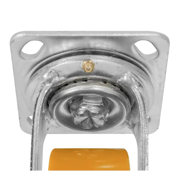 RODAJA ALUMINIO PU NARANJA GIRATORIA 6" - Dogotuls - accesorios