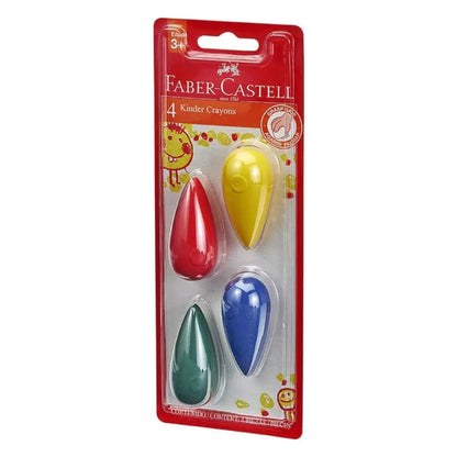 Crayones Borrables Faber Castell Trompo 4 Pz - Faber Castell - vista lateral