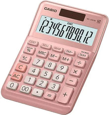 Calculadora De Escritorio Casio Ms-120fm Rosa - Casio - empaque