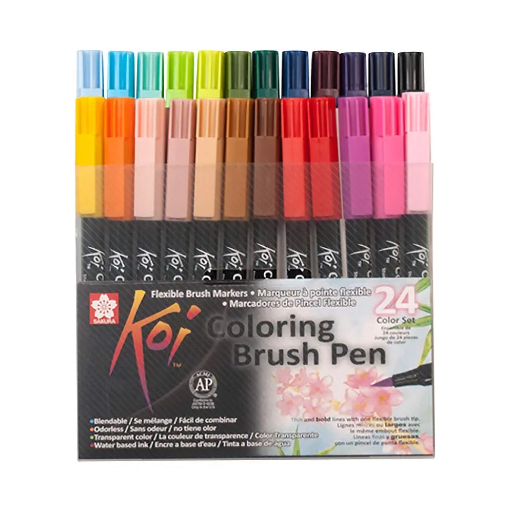 Sakura Koi Color cepillo para polvo juego de 24 - Sakura