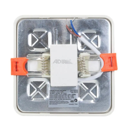 Empotrado Cuadrado con Base Ajustable 9 W Luz Blanca Adir - Adir - detalle