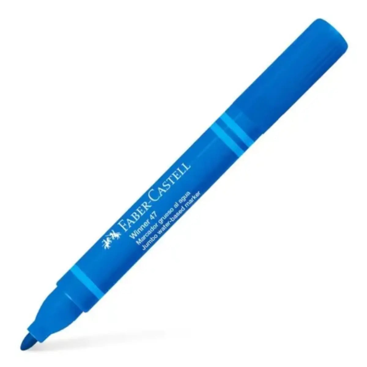Plumones Gruesos Lavables Faber Castell Winner 12 Pz - Faber Castell - detalle