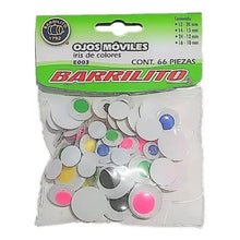 66 Piezas Ojos Movibles Barrilito Para Manualidades - Barrilito