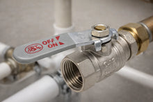 Válvula Esfera Roscable H*H 3/4" 200 Psi Con Palanca De Control Cnx - CNX - vista lateral