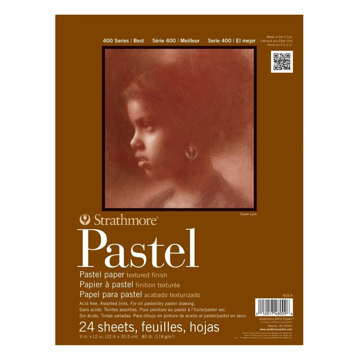 Cuaderno Dibujo Strathmore Papel Pastel Surtido 24 Hojas - Strathmore