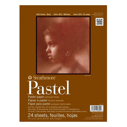 Cuaderno Dibujo Strathmore Papel Pastel Surtido 24 Hojas - Strathmore