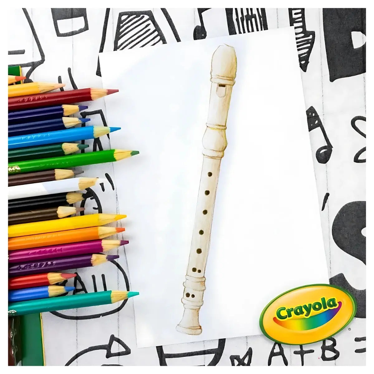 Lápices De Colores Crayola Premium Caja Con 24 Colores - Crayola - empaque