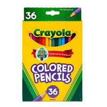 36 Lapices de Color con Sacapuntas Marca Crayola - Crayola