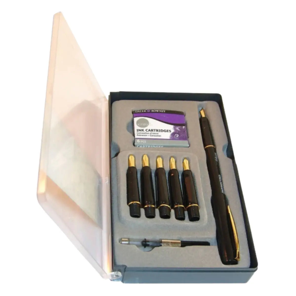 Set Plumas Caligrafia Recargable Simply Daler Rowney 14 Pzas - Daler-Rowney - vista lateral