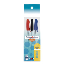 Bolígrafos de Colores Paper Mate Punto Mediano Stick Surtidos 3 Piezas - Leomond - detalle