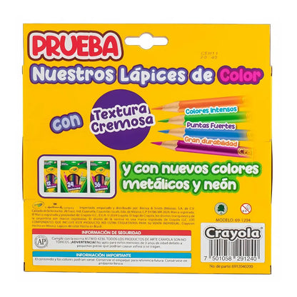 12 Crayones Jumbo Colores + 4 Lapices de Color Crayola 16 Piezas - Crayola - detalle