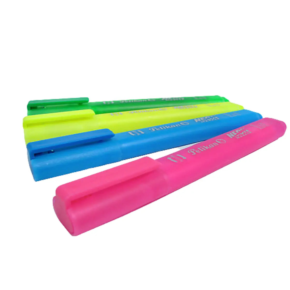 Marcatextos Resaltador Neon Marker Pelikan 10 Piezas Azul - Pelikan - vista trasera