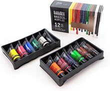 Pintura Acrílica Basics Set 12 Colores Tubo 22ml Liquitex - Liquitex - empaque