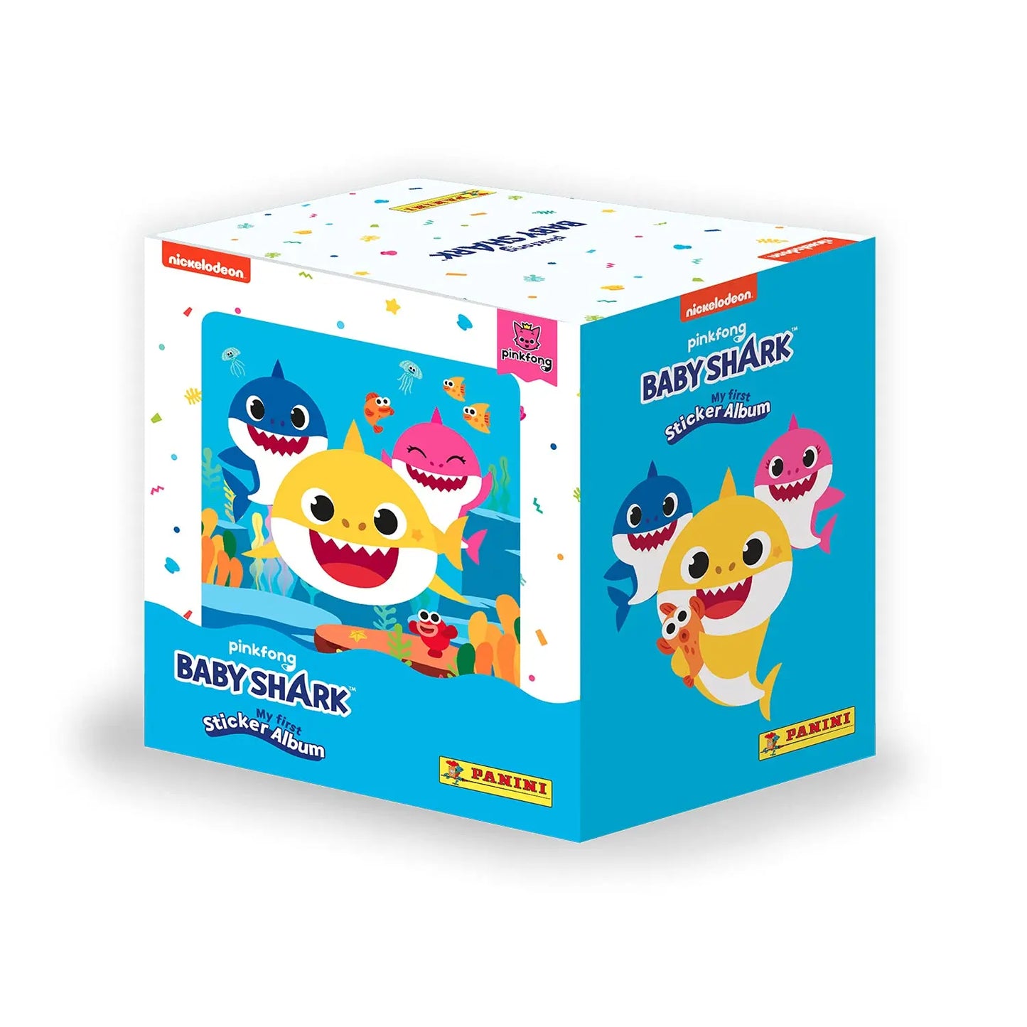 Baby Shark Caja 50 Boxset Panini Estampas Coleccionables - Panini - empaque