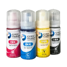 Pack 4 Botes Tinta Sublimar Sublimacion 70ml Color Make - ColorMake