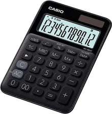 Calculadora Mini de Escritorio Casio Ms-20uc 12 Dígitos Elegir Color Negro - Casio